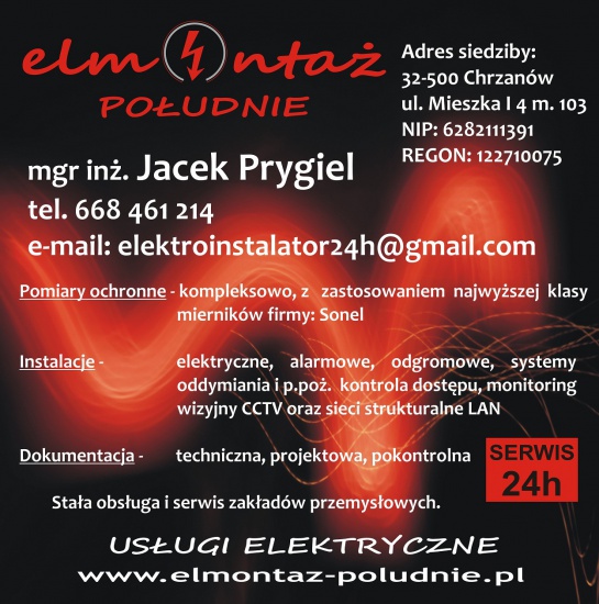 Elektryk Chrzanów nowoczesne instalacje, rzetelne pomiary elektr