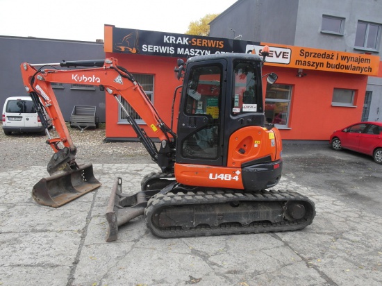 Minikoparka gąsienicowa KUBOTA U48-4 2011r 5 ton