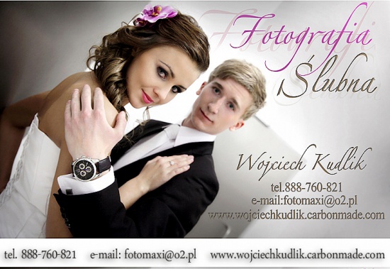 FOTOGRAFIA ŚLUBNA &amp; REKLAMOWA