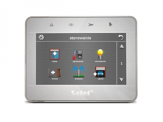 alarm, kamery, domofon, automatyka z tableta