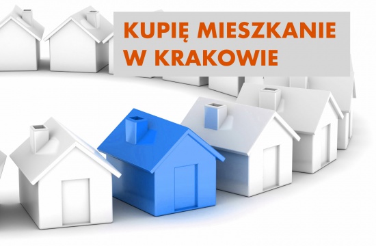 Poszukuję mieszkania na terenie Krakowa.