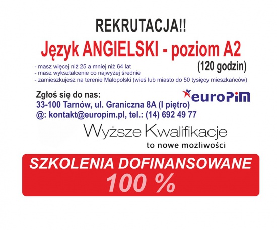 Chcesz nauczyć się języka angielskiego na poziomie A2 za darmo?