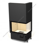 wkłady kominkowe stalowo szamotowe arysto