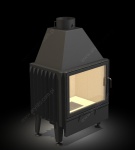 wkłady kominkowe stalowo szamotowe arysto