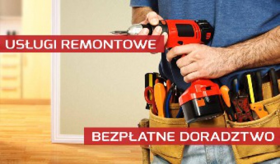 Usługi remontowo-budowlane, wykończenia wnętrz, malowanie, panele