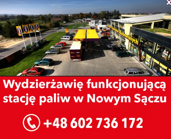 Wydzierżawię stację paliw