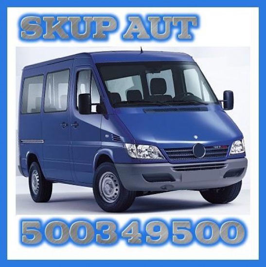 Kupię każdego Mercedesa SPRINTERA! 500-349-500